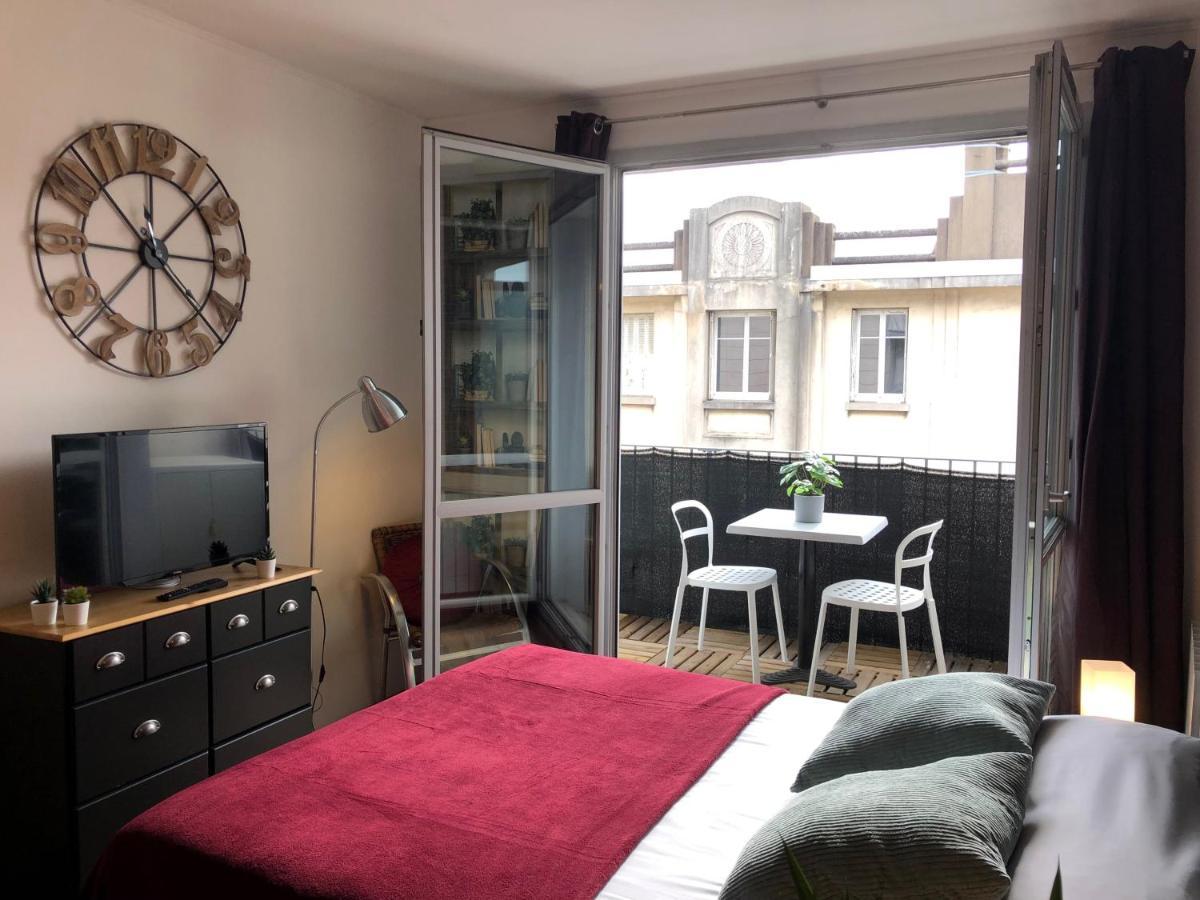 Studio Avec Balcon & Parking Gratuit - Tours Gare Exteriér fotografie