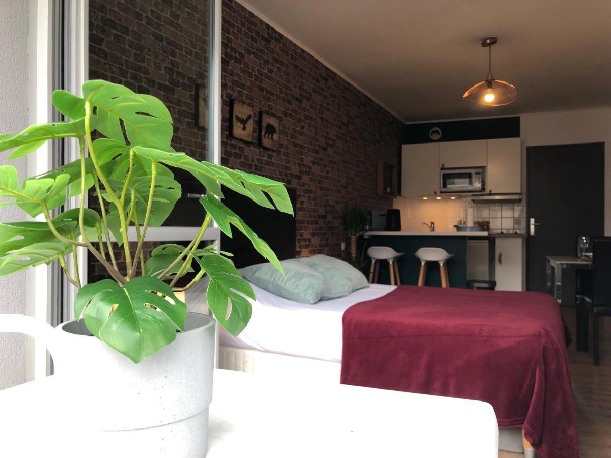 Studio Avec Balcon & Parking Gratuit - Tours Gare Exteriér fotografie