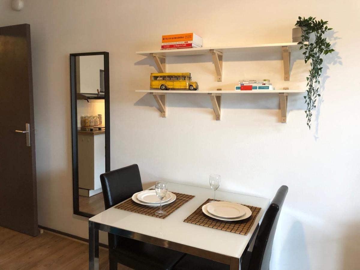 Studio Avec Balcon & Parking Gratuit - Tours Gare Exteriér fotografie